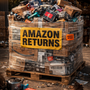 🔥 Amazon Returns Liquidation Pallet – TEST LISTING 🔥